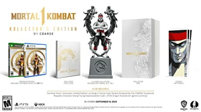 Mortal Kombat 1 Collector's Edition - PlayStation5: A New Universe, Origins Reimagined, New Kameo Fighters